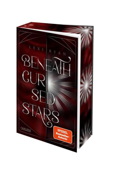 buechlade_hochdorf_lexi_ryan_beneath_cursed_stars_carlsen_verlag_2025_farbschnitt