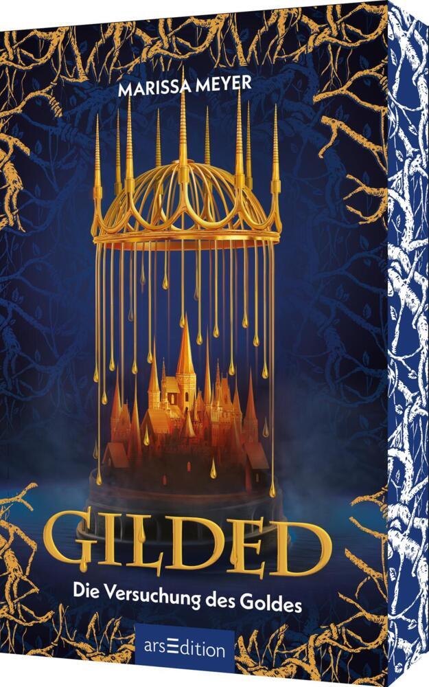 buechlade_hochdorf_marissa_meyer_gilded_die_versuchung_des_goldes_ars_edition_verlag_2025_farbschnitt
