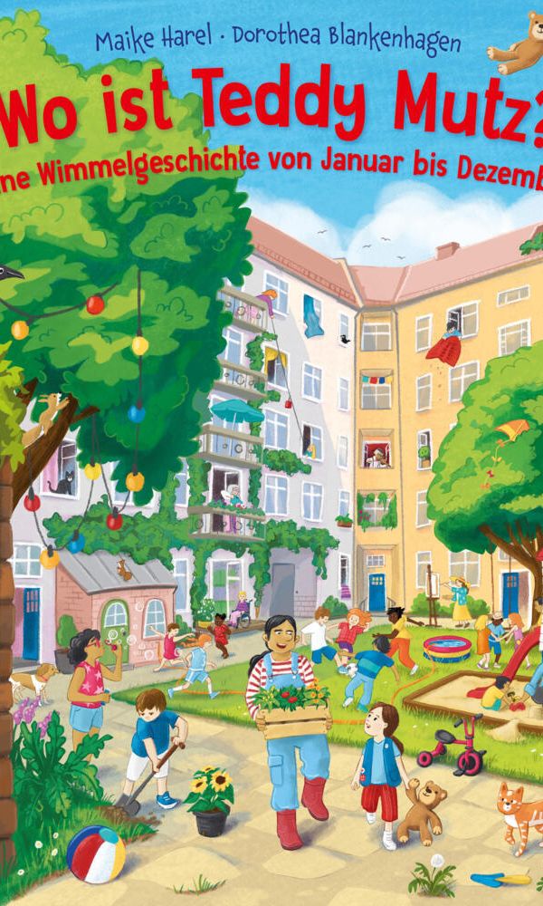 buechlade_hochdorf_harel_blankenhagen_wo_ist_teddy_mutz_wimmelgeschichte_januar_dezember_schneiderbuch_harpercollins_verlag_2026