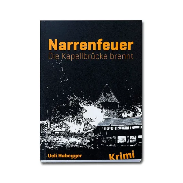 Narrenfeuer «Die Kapellbrücke brennt»